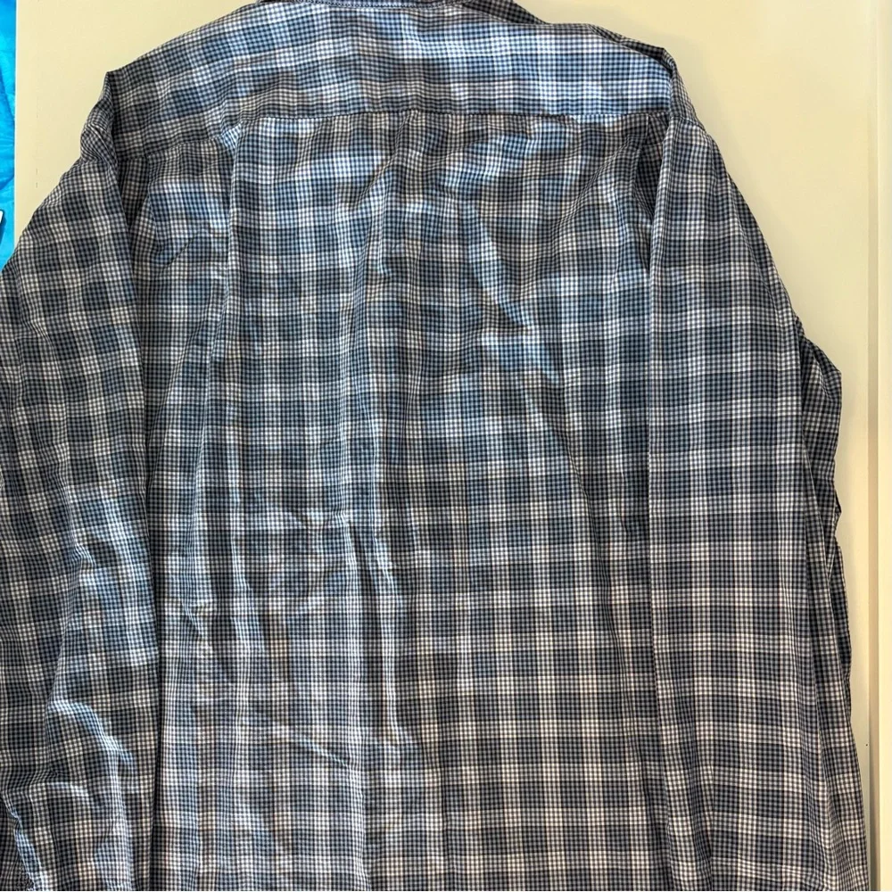 Lacoste Plaid Button Down Mens Size EU 42 Designer Work Shirt